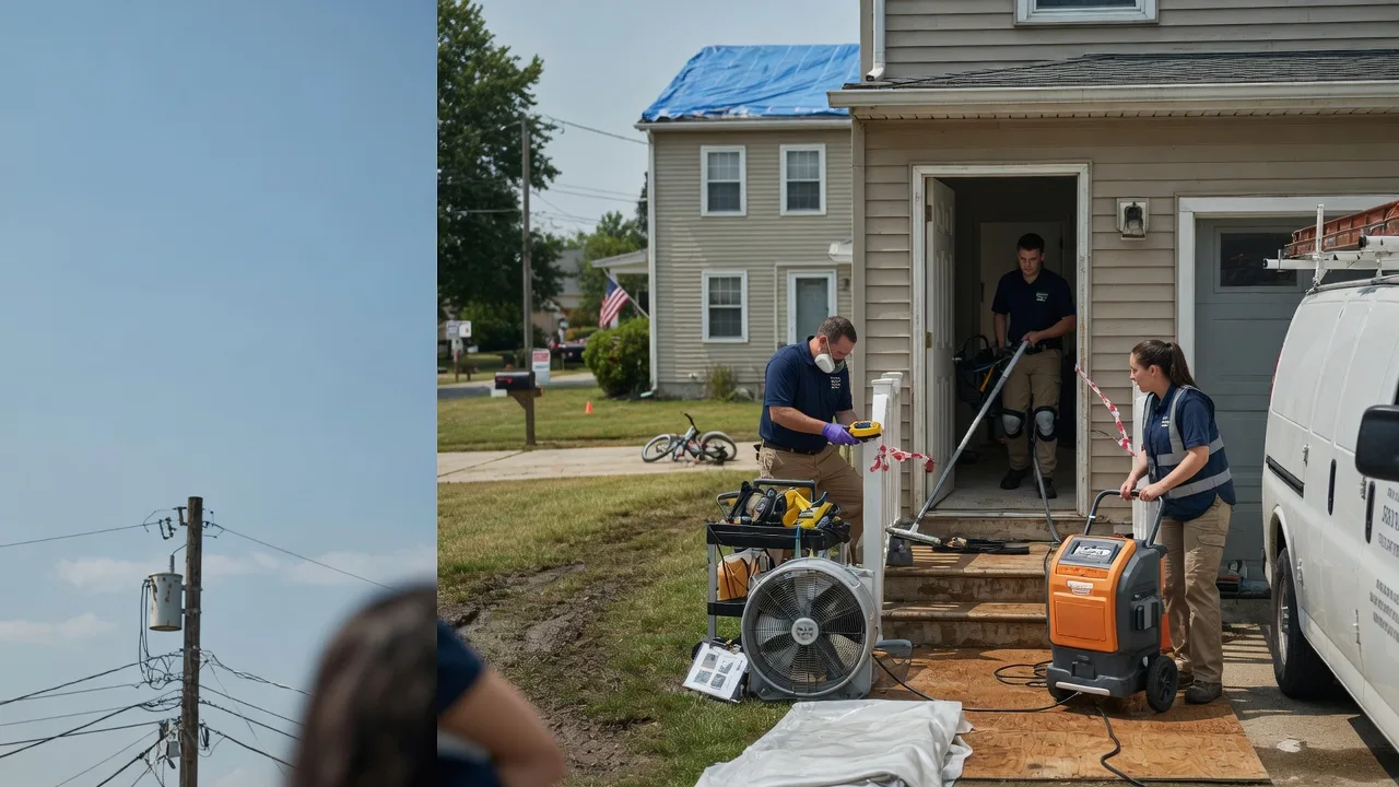 Water Damage Repair in Bradley, WV near me